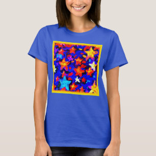 T-shirt "Étoiles Colorées À couper Le souffle". Commandez