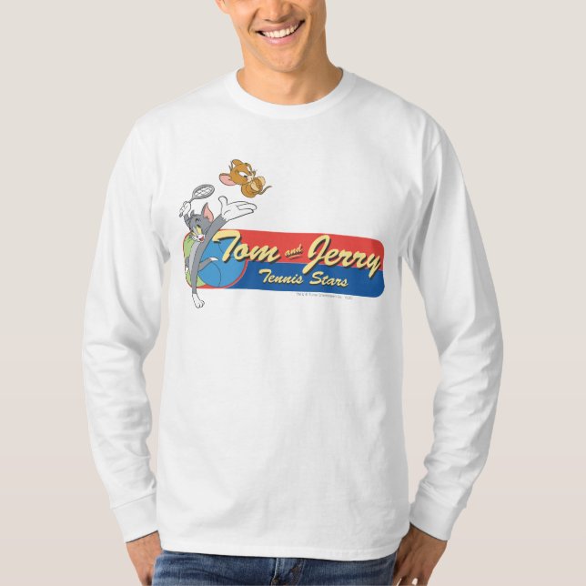T-shirt Étoiles de tennis Tom et Jerry 6 (Devant)