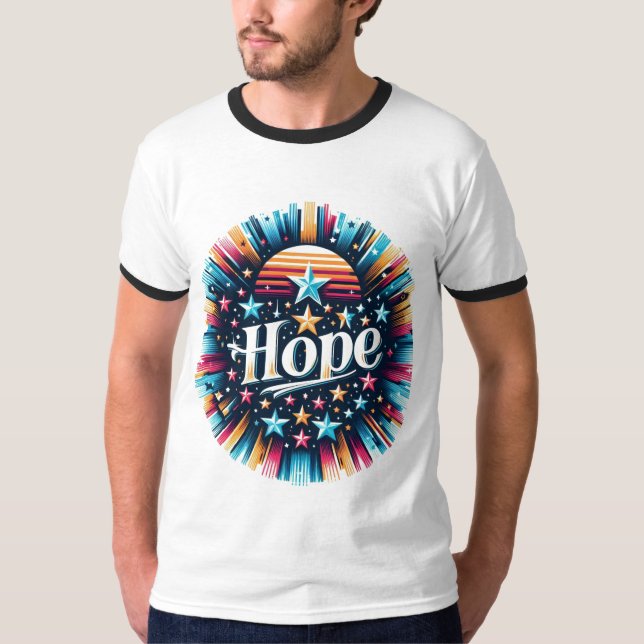 T-shirt Étoiles et espoir (Devant)
