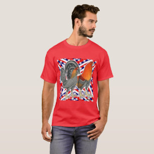 T-shirt Étoiles et rayures Gamefowl