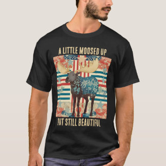 T-shirt Étoiles et rayures Moose