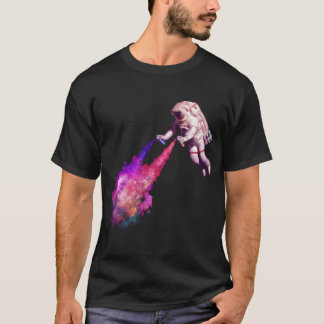 T-shirt Étoiles filantes le cadeau d'artiste astronaute