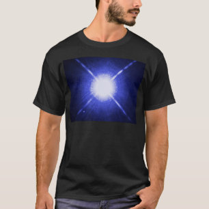 T-shirt Étoiles lumineuses de nuit de Sirius A et de B