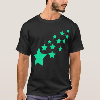 T-shirt Étoiles vertes