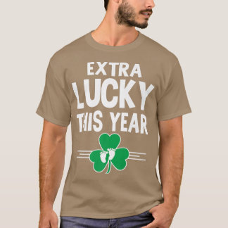 T-shirt Etra Lucky Cette Année Jour de la Saint Patrick Gr