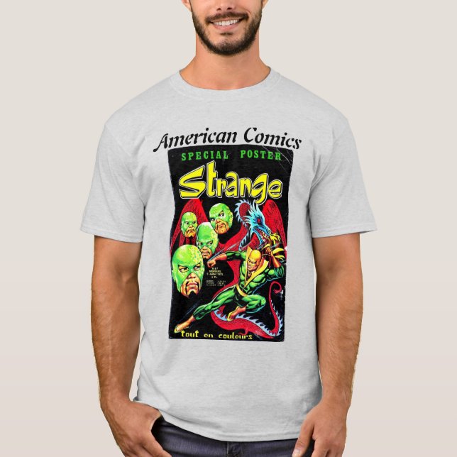 T-shirt Étrange 6 (Devant)