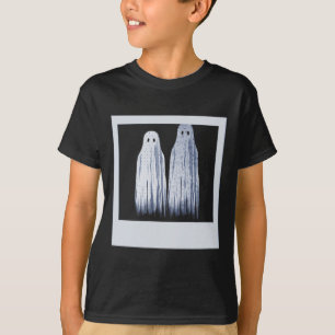 T-shirt Étrange Et Inhabituel Fantôme Photo Drôle Film D'H