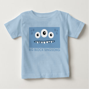 T-shirt étranger de bébé d'amis de l'espace de
