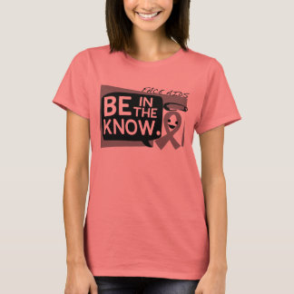 T-shirt Être au courant
