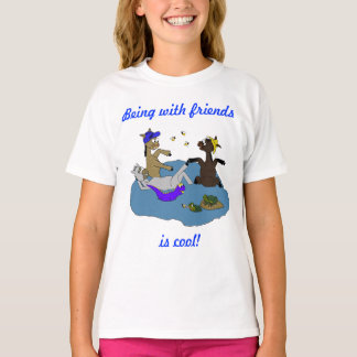 T-shirt Être Avec Des Amis Est Cool Sonoran Amis