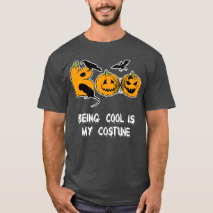 T-shirt Être Cool Est Mon Costume Drôle Halloween Tee Scar