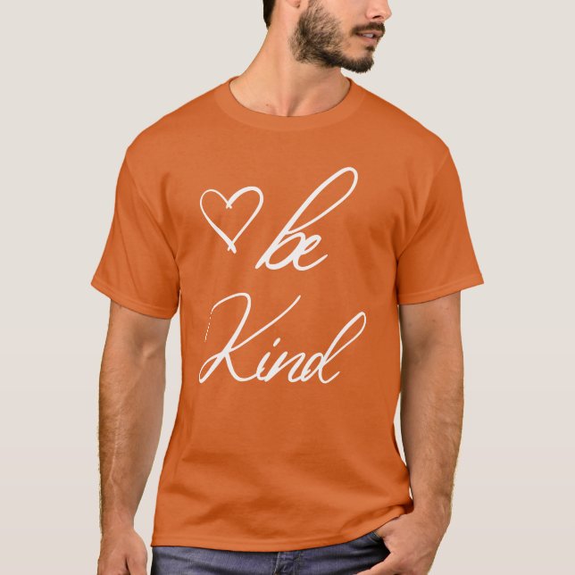 T-shirt être gentil (Devant)
