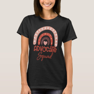 T-shirt Être Gentil Inclure Autism Advocate Squad Spad Ens