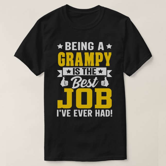 T-shirt Être Grave Est Le Meilleur Travail (Design devant)
