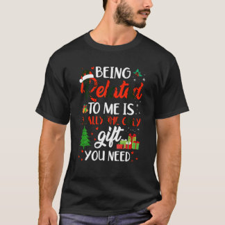 T-shirt Etre Lié À Moi Drôle Noël Famille Xmas Pa