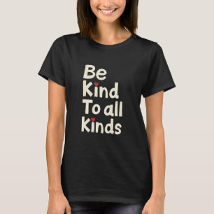 T-shirt Être Lié À Toutes Sortes - Message Minimaliste