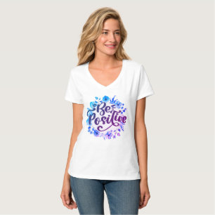 T-shirt Être positif