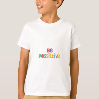 T-shirt Être positif