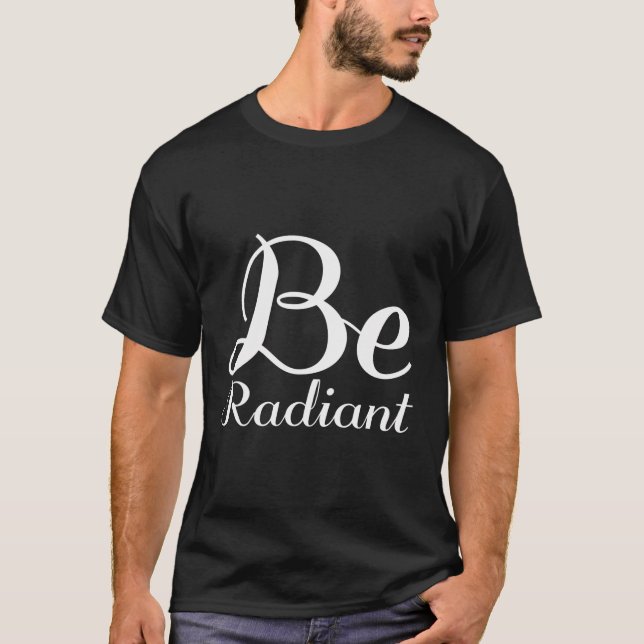 T-shirt Etre Radiant Spirituel (Devant)