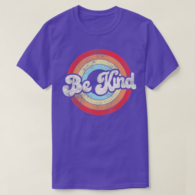T-shirt Être Signe Anti-Intimidation Inspiration Retro (Design devant)