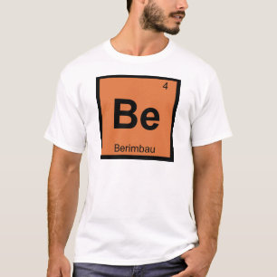 T-shirt Être - Table périodique de chimie musicale Berimba