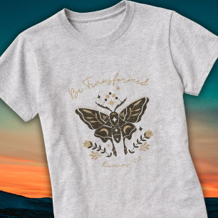 T-shirt Être Transformé Romains 12:2 Christian Boho