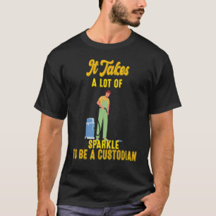 T-shirt Être Un Gardien Drôle Dit Graphique