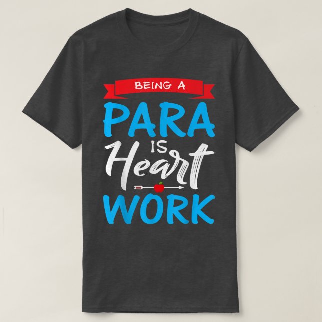 T-shirt Être Un Para, C'Est Du Travail Difficile Motivatio (Design devant)