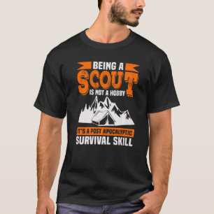 T-shirt Être Un Scout N'Est Pas Un Scoutisme Hobby