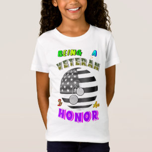 T-Shirt Être un vétéran est un honneur
