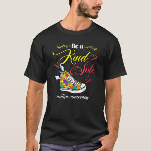 T-shirt Être une âme gentille Autisme Sensibilisation Cha