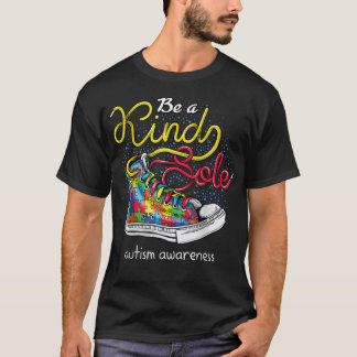 T-shirt Être une âme gentille Autisme Sensibilisation Puzz