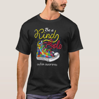 T-shirt Être une semelle gentille Autisme Sensibilisation 