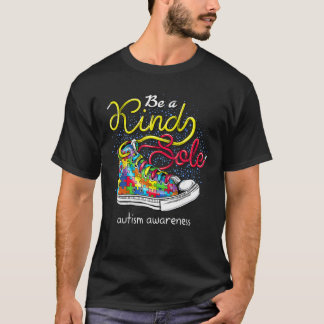 T-shirt Être Une Sensibilisation sur l'autisme Sole Genre 