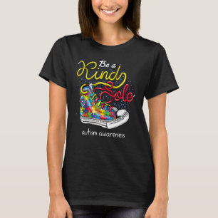 T-shirt Être Une Sensibilisation sur l'autisme Sole Genre 