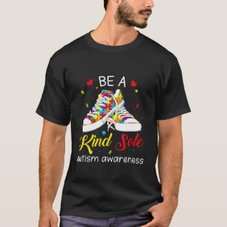 T-shirt Être Une Sensibilisation sur l'autisme Sole Genre 