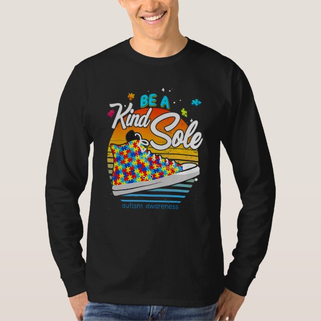 T-shirt Être une Sensibilisation sur l'autisme unique en n (Devant)