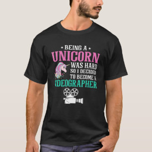 T-shirt Être Unicorne Était Difficile, J'Ai Décidé De Deve