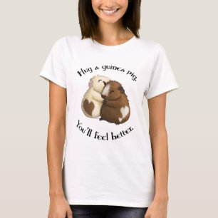 T-shirt Étreignez un cobaye