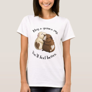 T-shirt Étreignez un cobaye