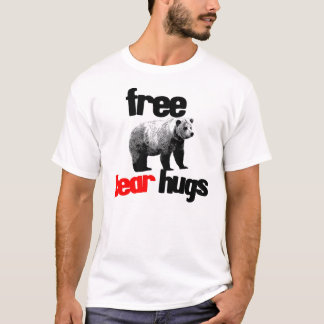 T-SHIRT ÉTREINTES D'OURS LIBRES