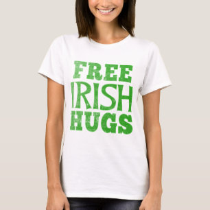 T-SHIRT ÉTREINTES LIBRES D'IRLANDAIS