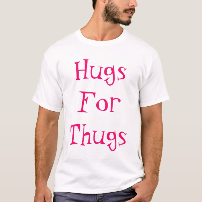 T-shirt Étreintes pour des voyous (Devant)