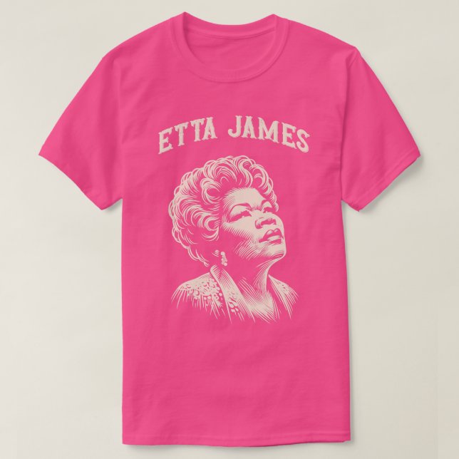 T-shirt Etta James (Design devant)
