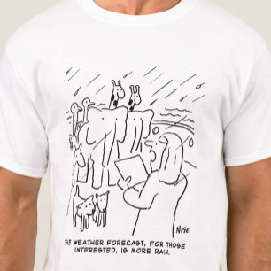 T-shirt Etude biblique drôle ou histoire biblique de l'arc