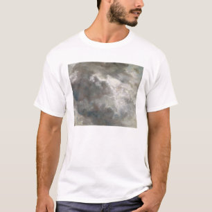 T-shirt Étude de nuage de John Constable  , 1821 (huile