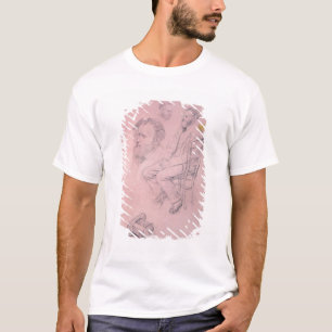 T-shirt Étude d'Edgar Degas   pour le portrait d'Edouard
