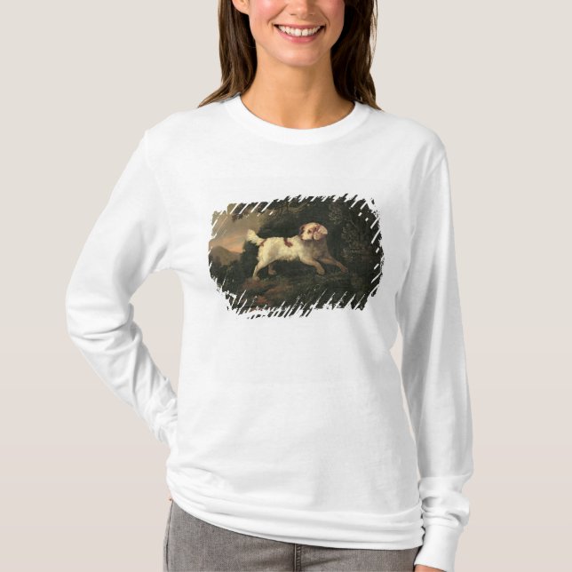 T-shirt Étude d'épagneul de Clumber (Devant)