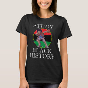 T-shirt Étude du Mois de l'histoire des Noirs Histoire des