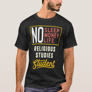 T-shirt Études religieuses Diplôme d'études majeures